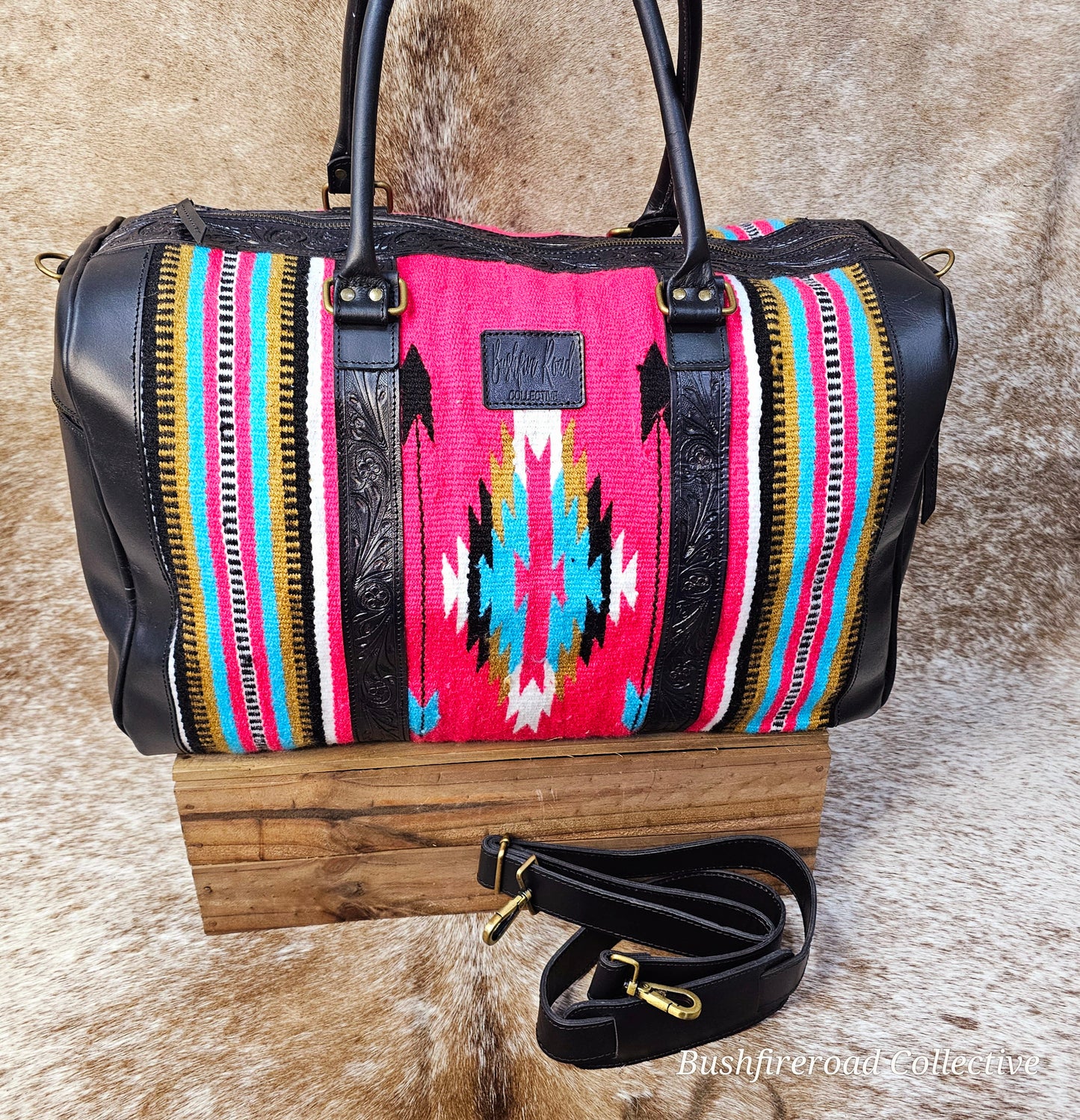 Pink & Black Navajo Set
