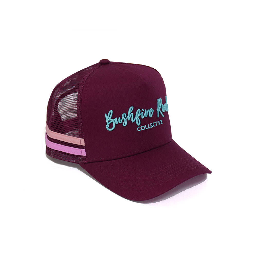 Maroon Geo Trucker