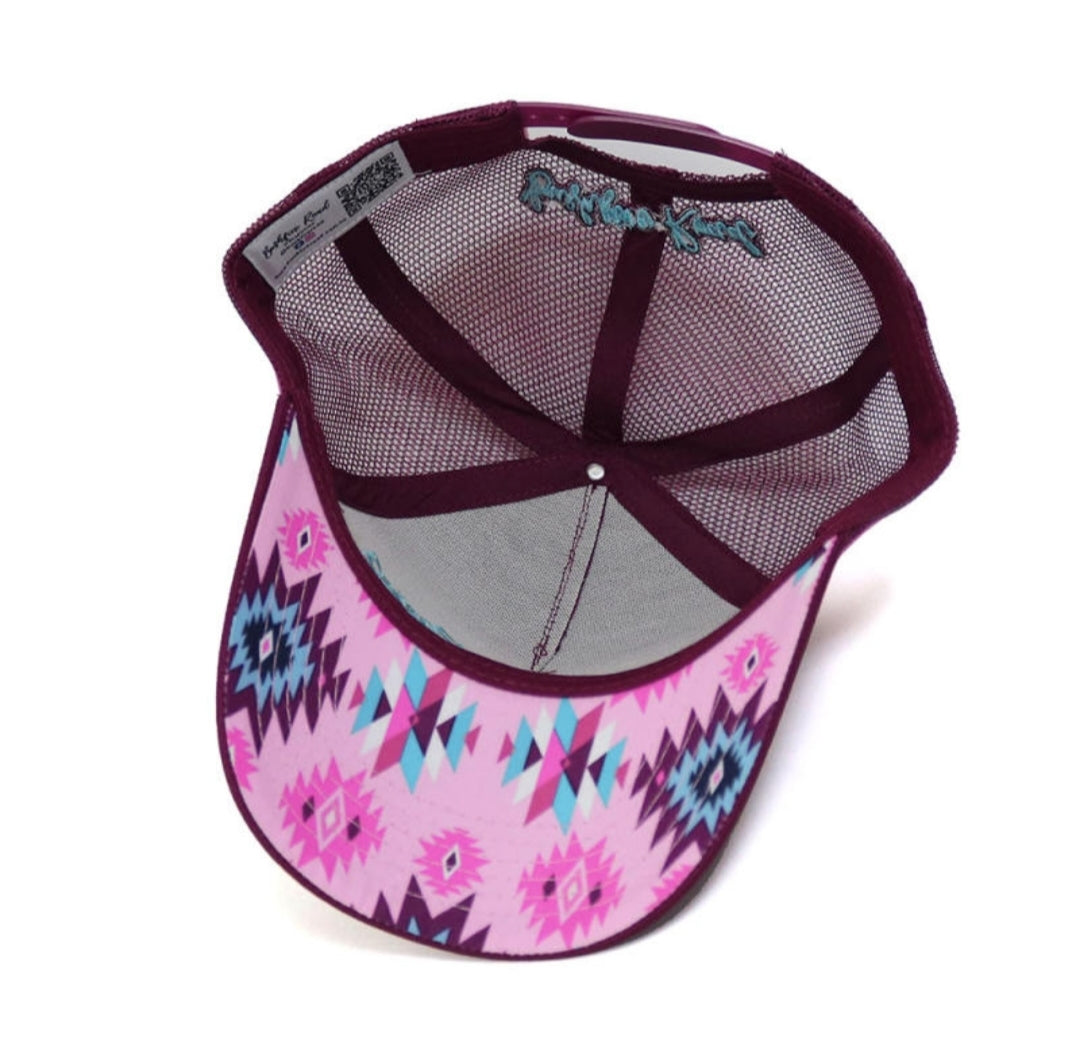 Maroon Geo Trucker