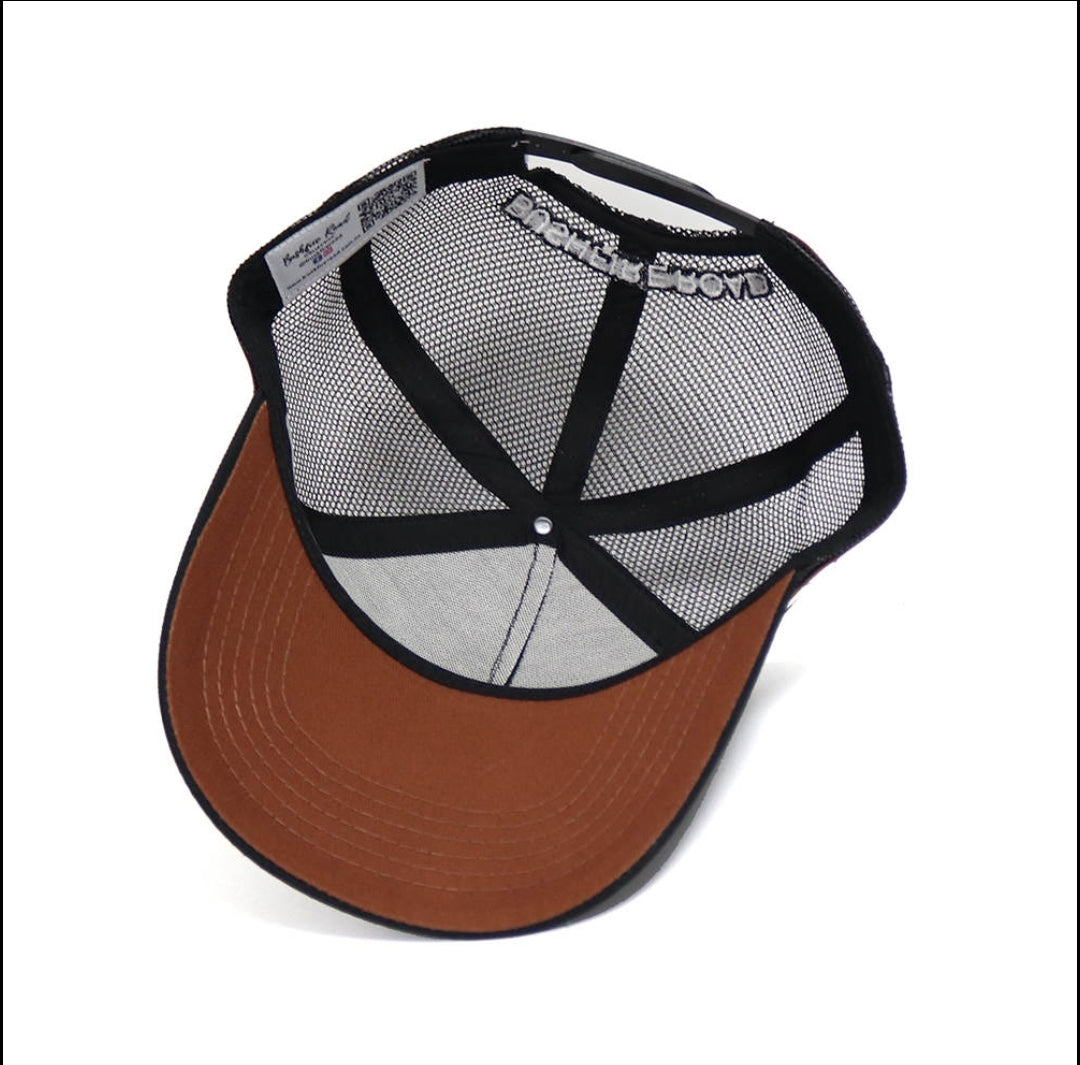 Classic Black Trucker