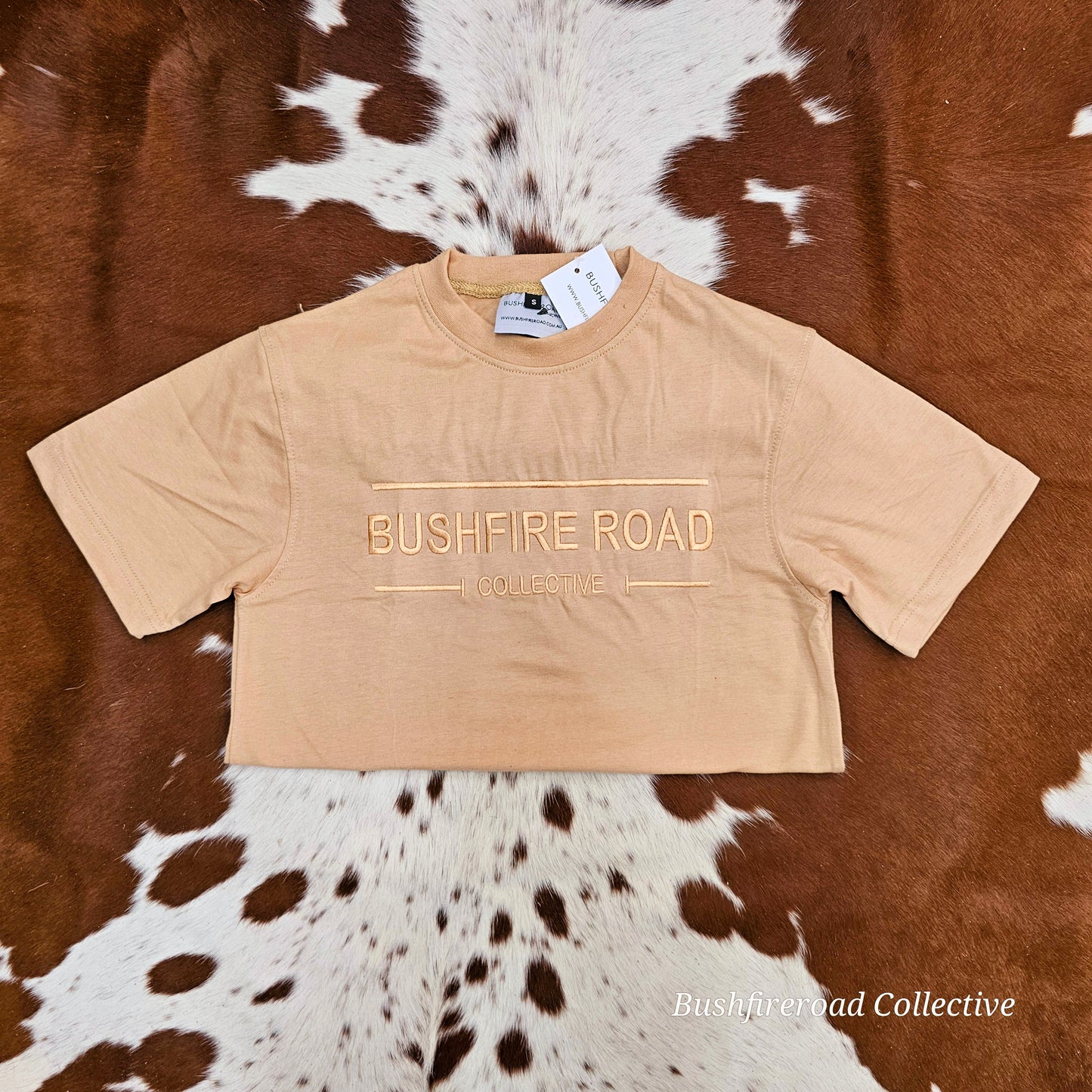 Beige Signature Tee