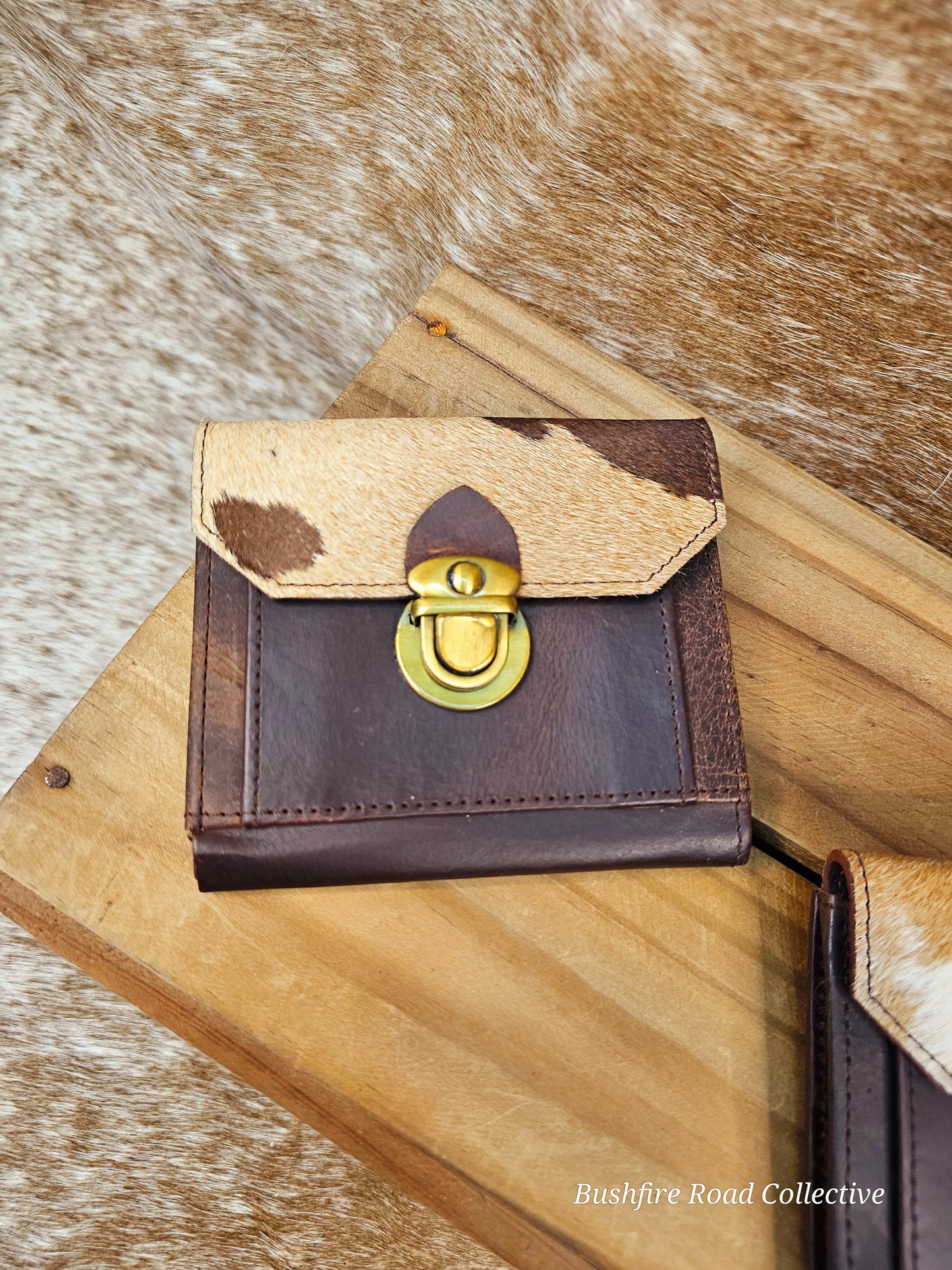 Mary Cowhide Wallet