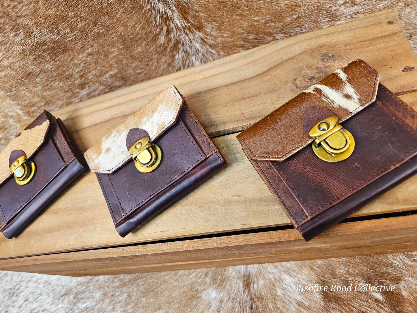 Mary Cowhide Wallet