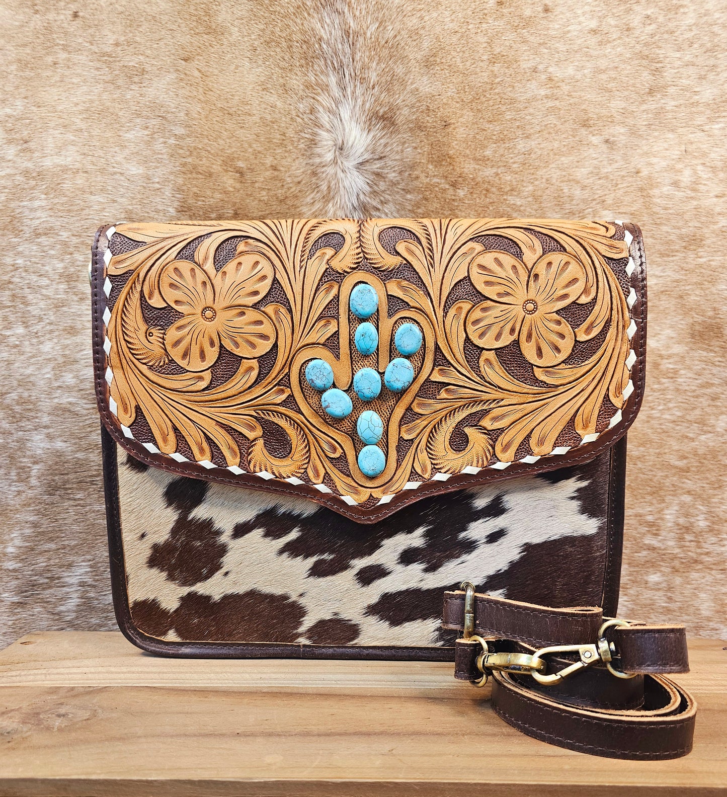 The Cactus Bloom Crossbody