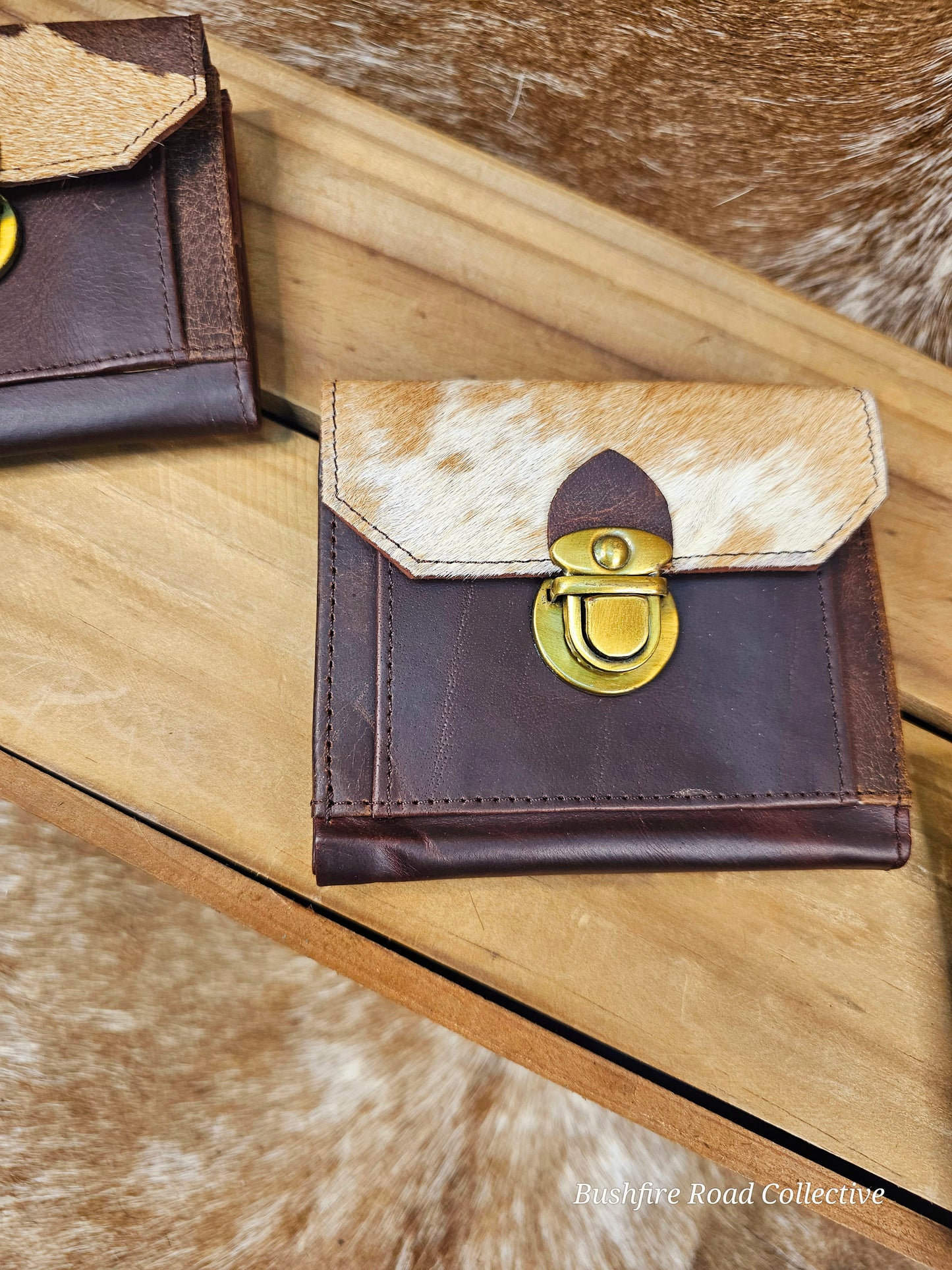 Mary Cowhide Wallet