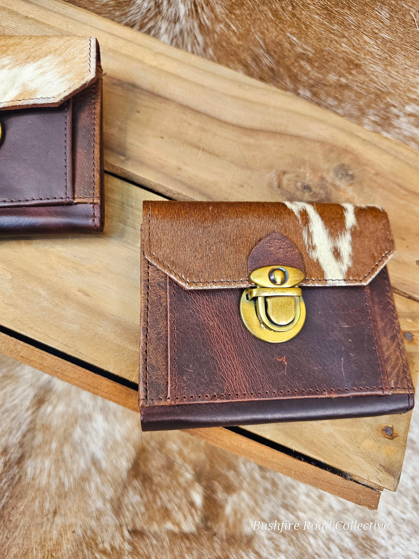 Mary Cowhide Wallet