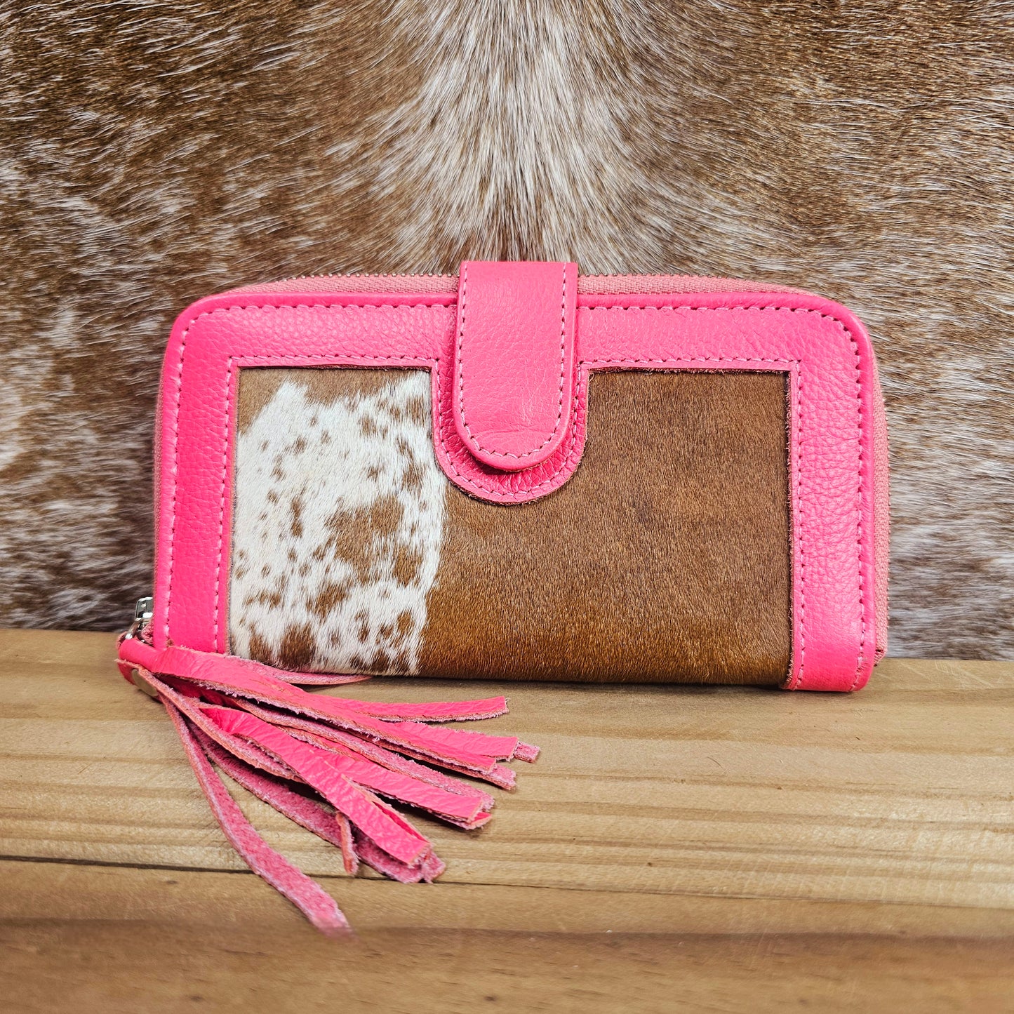 Mini Hide Wallet size 18cm x 10cm no mirror