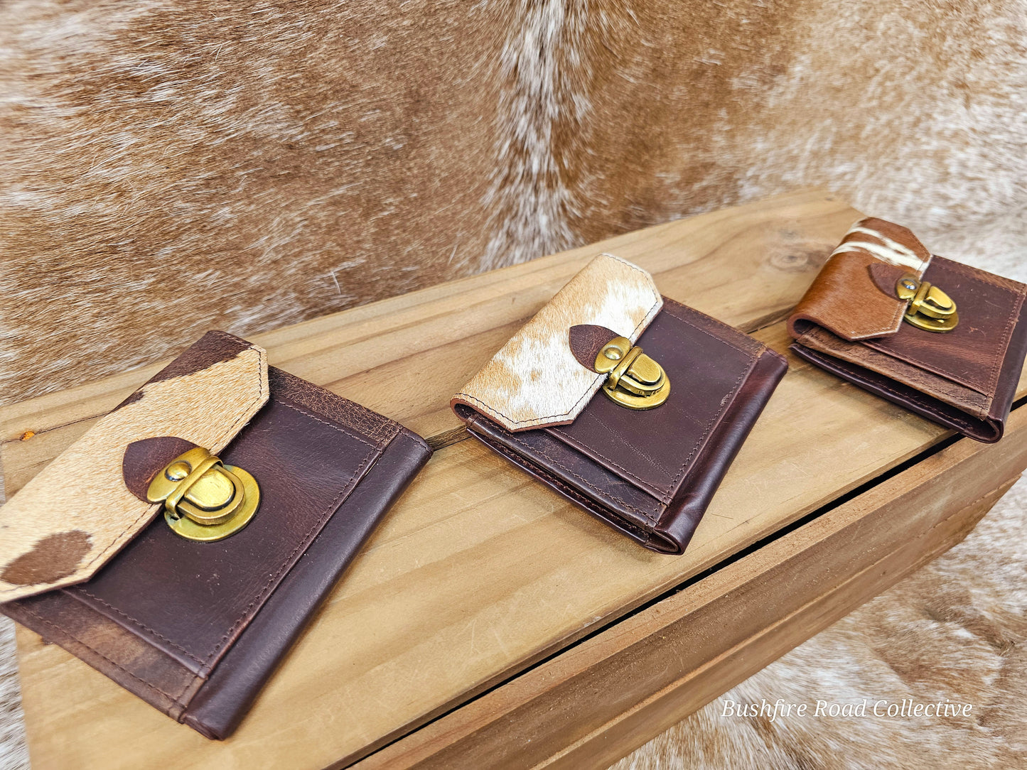 Mary Cowhide Wallet