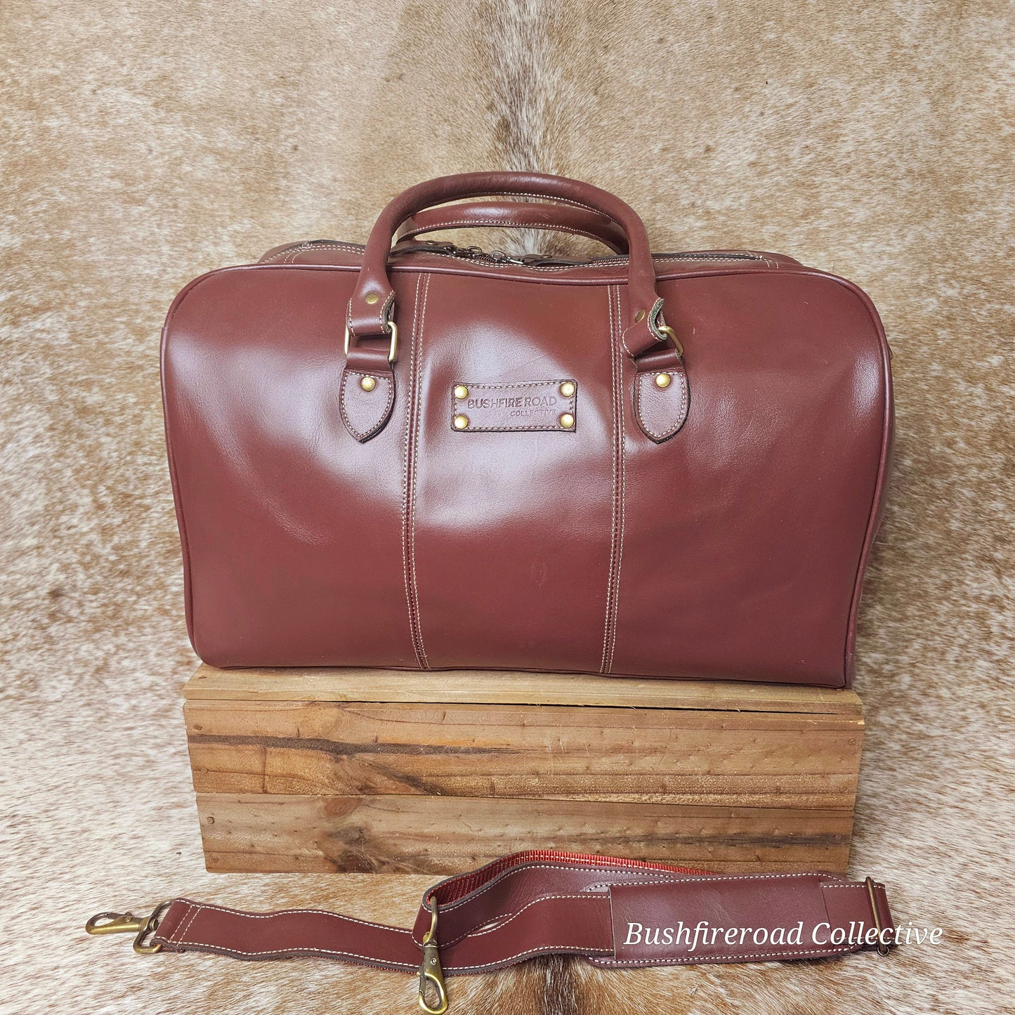 Clementine Duffel. Chocolate