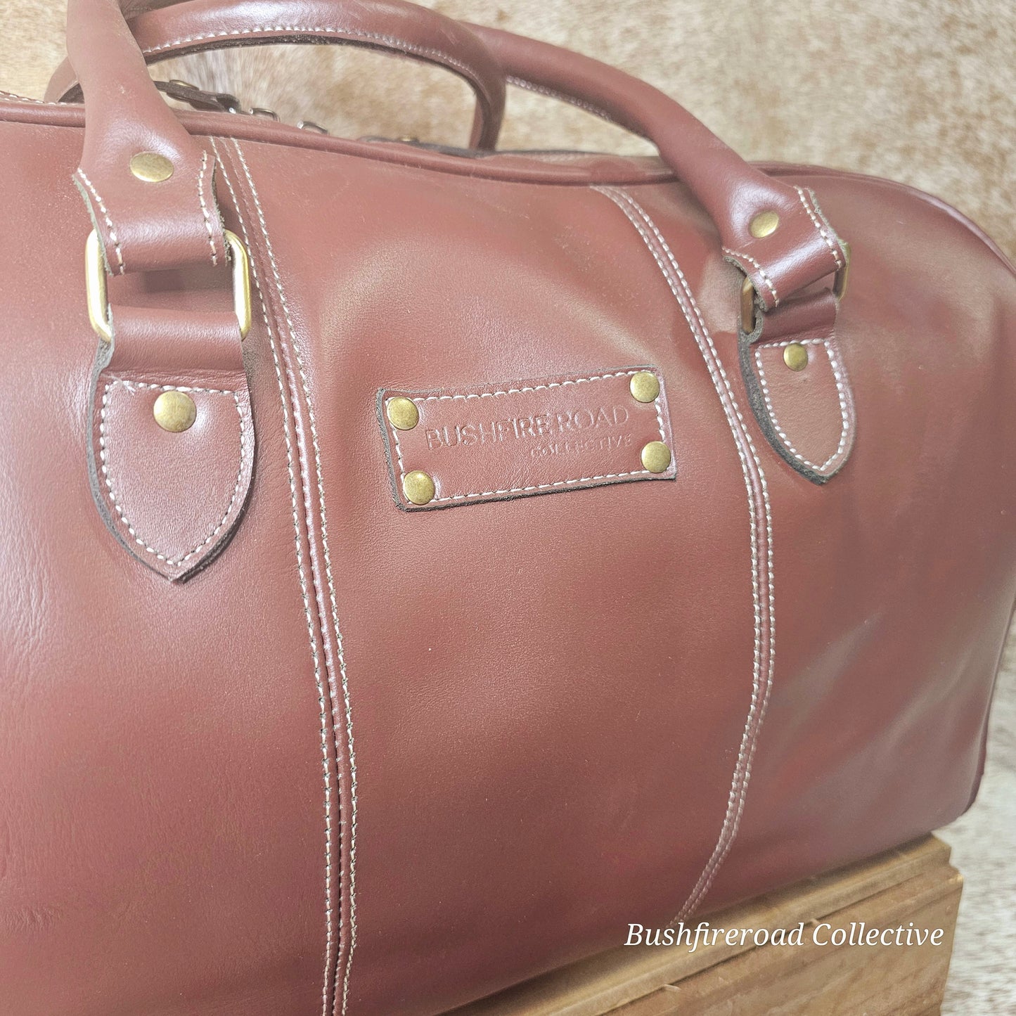 Clementine Duffel. Chocolate