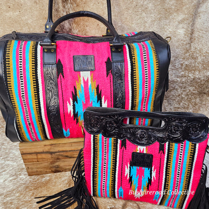 Pink & Black Navajo Set