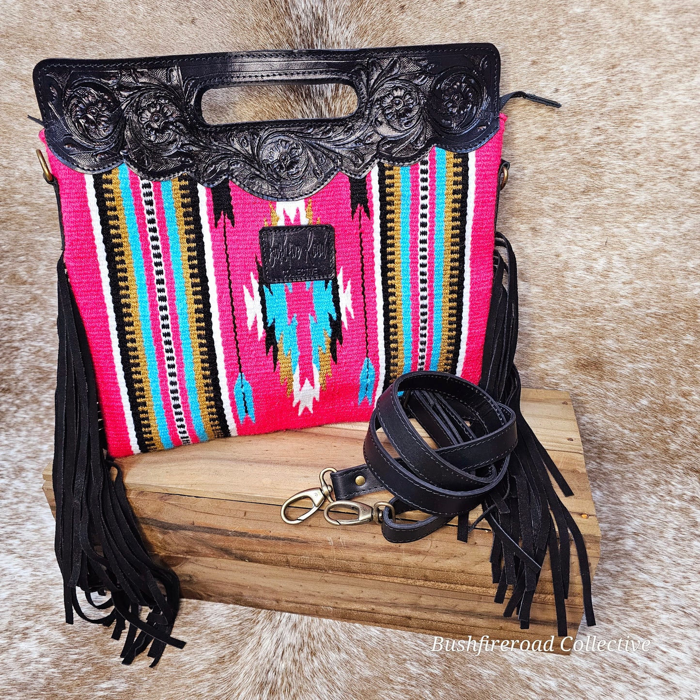 Pink & Black Navajo Set