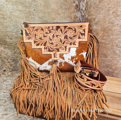 Sundance Cowhide Crossbody