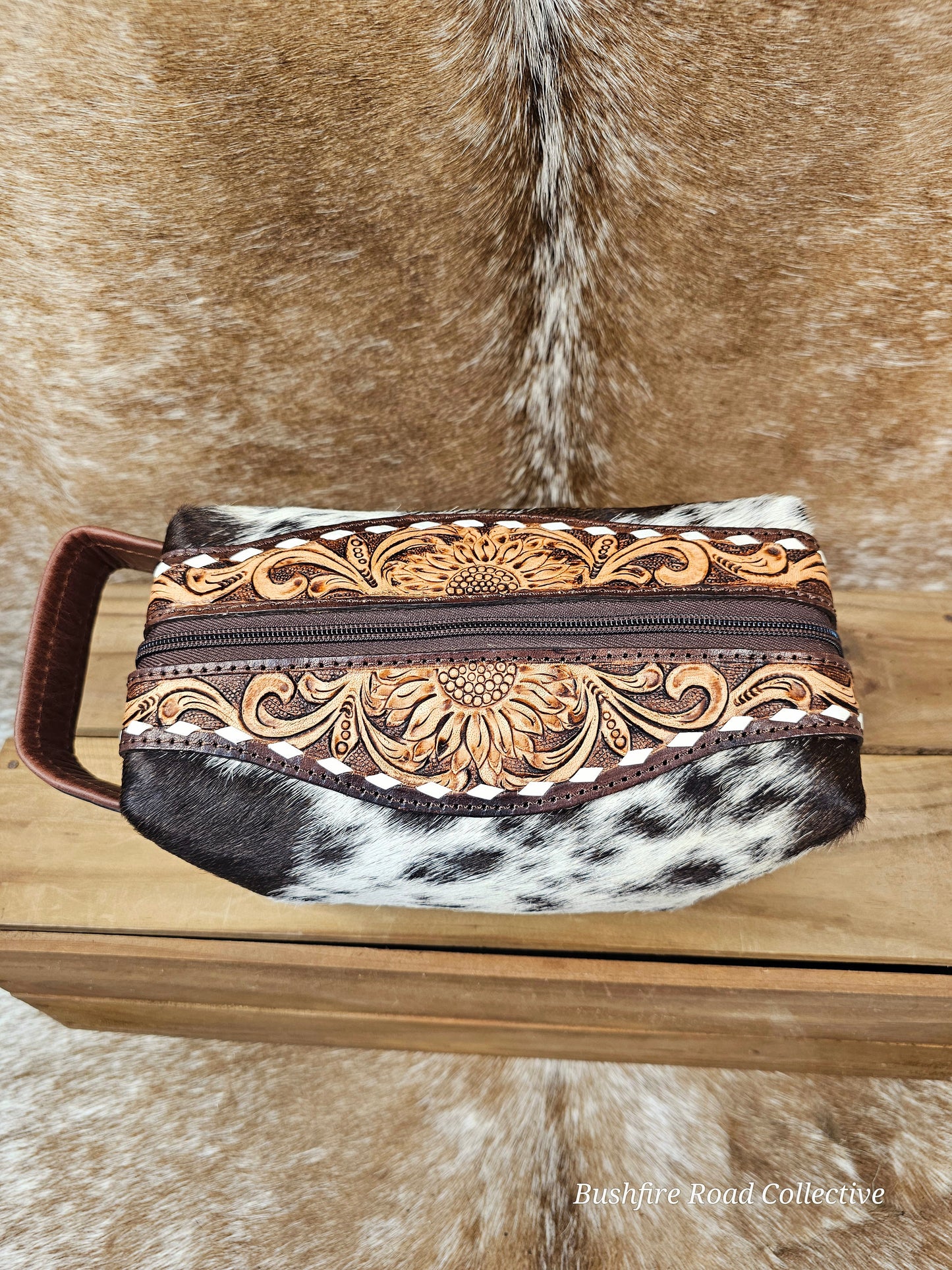 Cowboy Hide Travel Bag