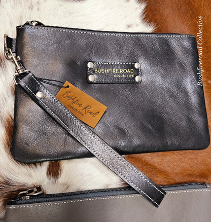 Clancy Clutch LEATHER