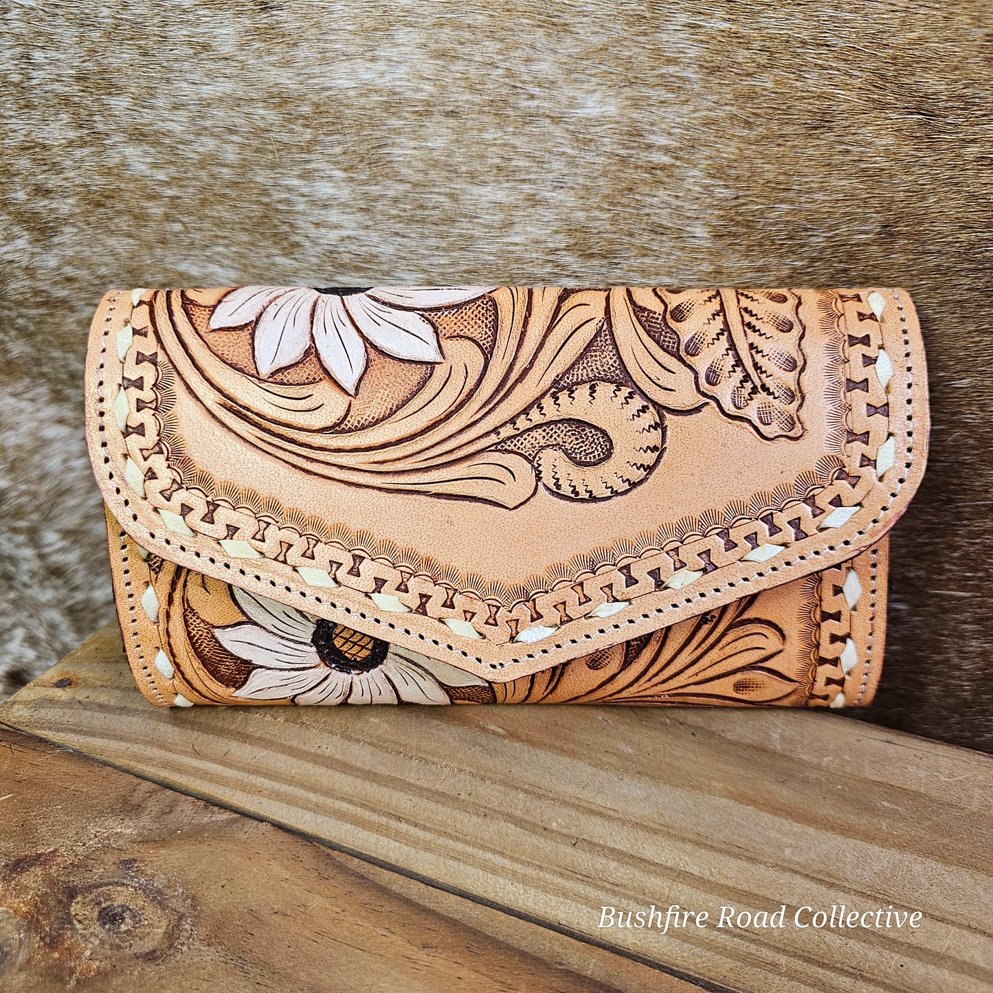 Daisy Ridge Cowhide Bag Set