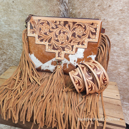 Sundance Cowhide Crossbody