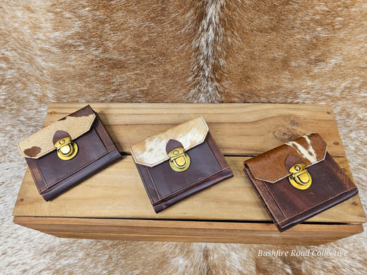 Mary Cowhide Wallet