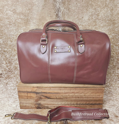 Clementine Duffel.           Chocolate
