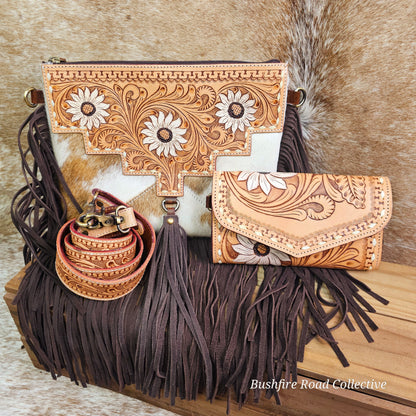 Daisy Ridge Cowhide Bag Set
