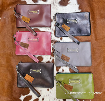 Clancy Clutch LEATHER
