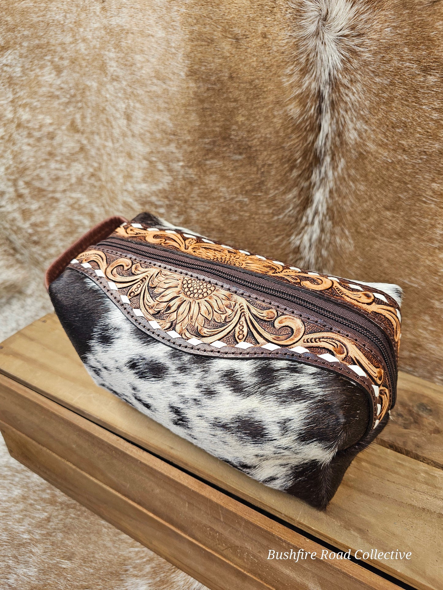 Cowboy Hide Travel Bag
