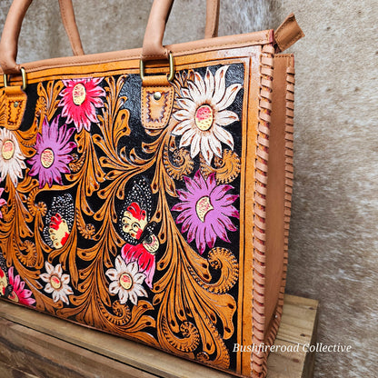 Pretty Peonies                        Large Tote/Lap Top Bad