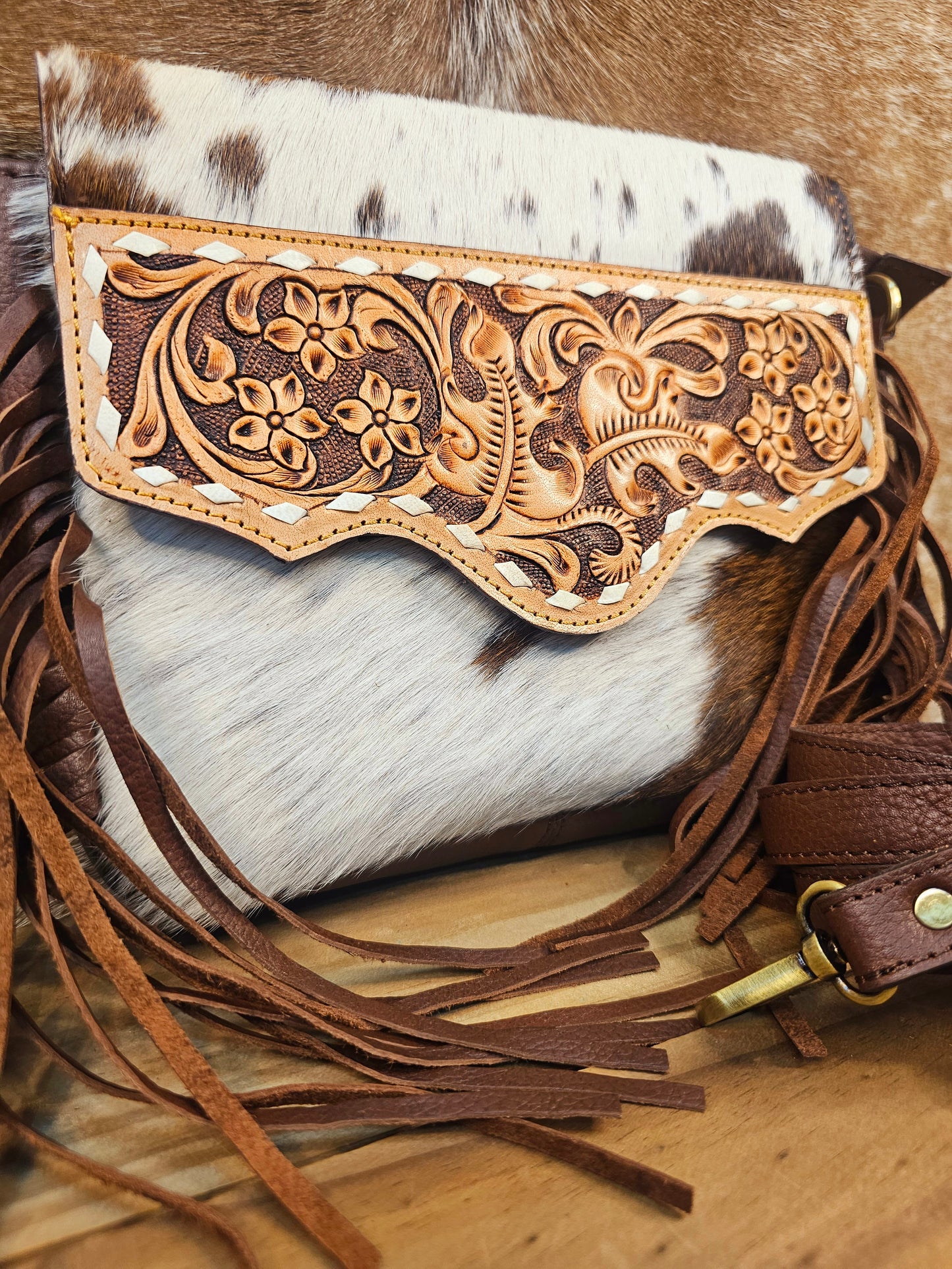 Wildflower Ridge Fringe Bag