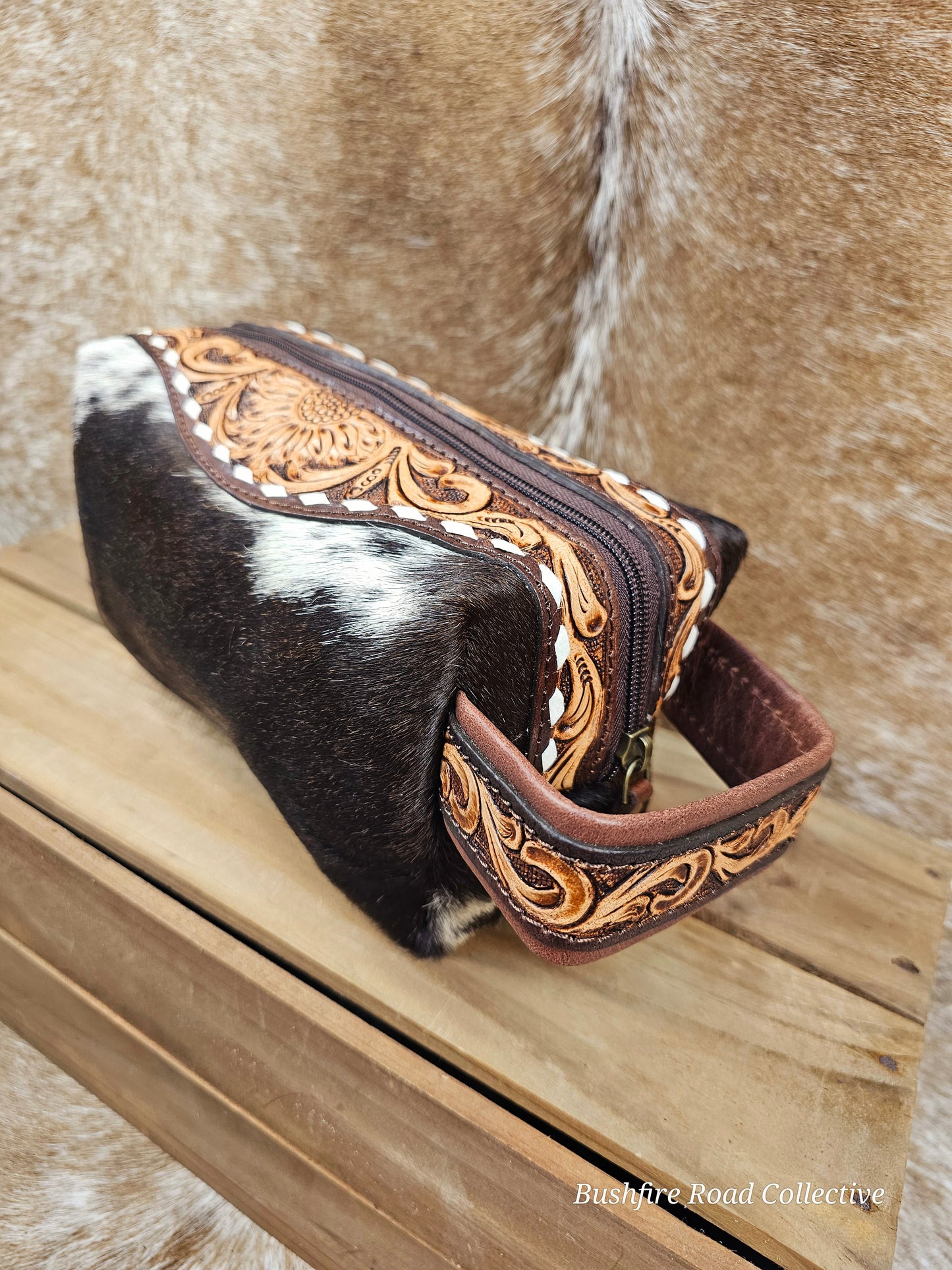 Cowboy Hide Travel Bag