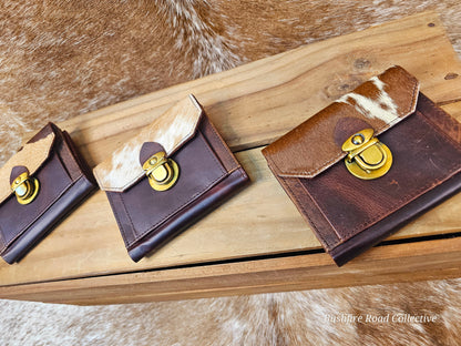 Mary Cowhide Wallet