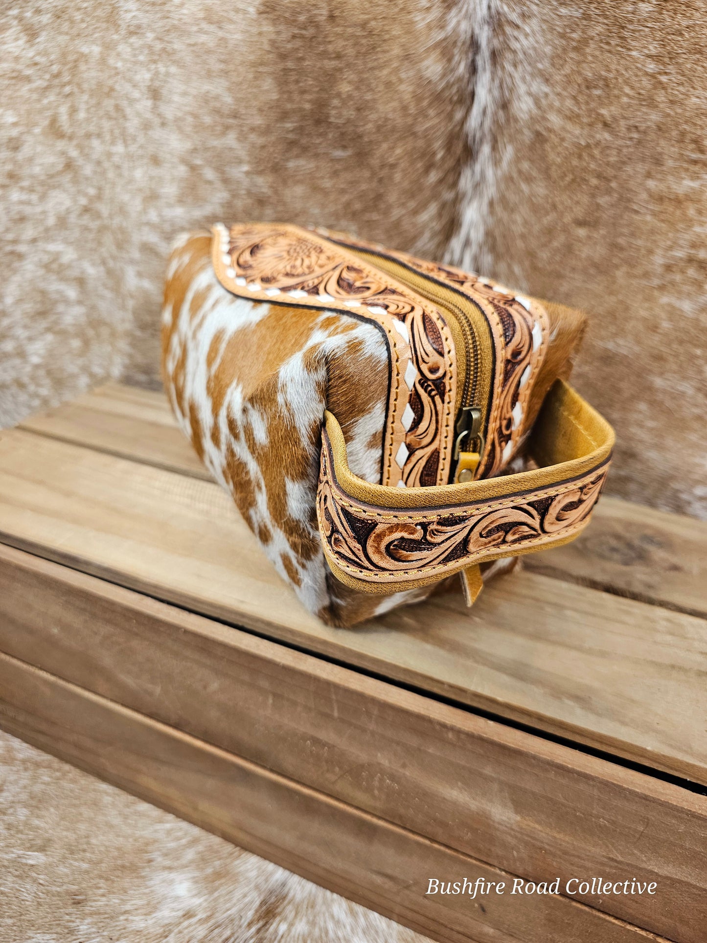 Cowboy Hide Travel Bag