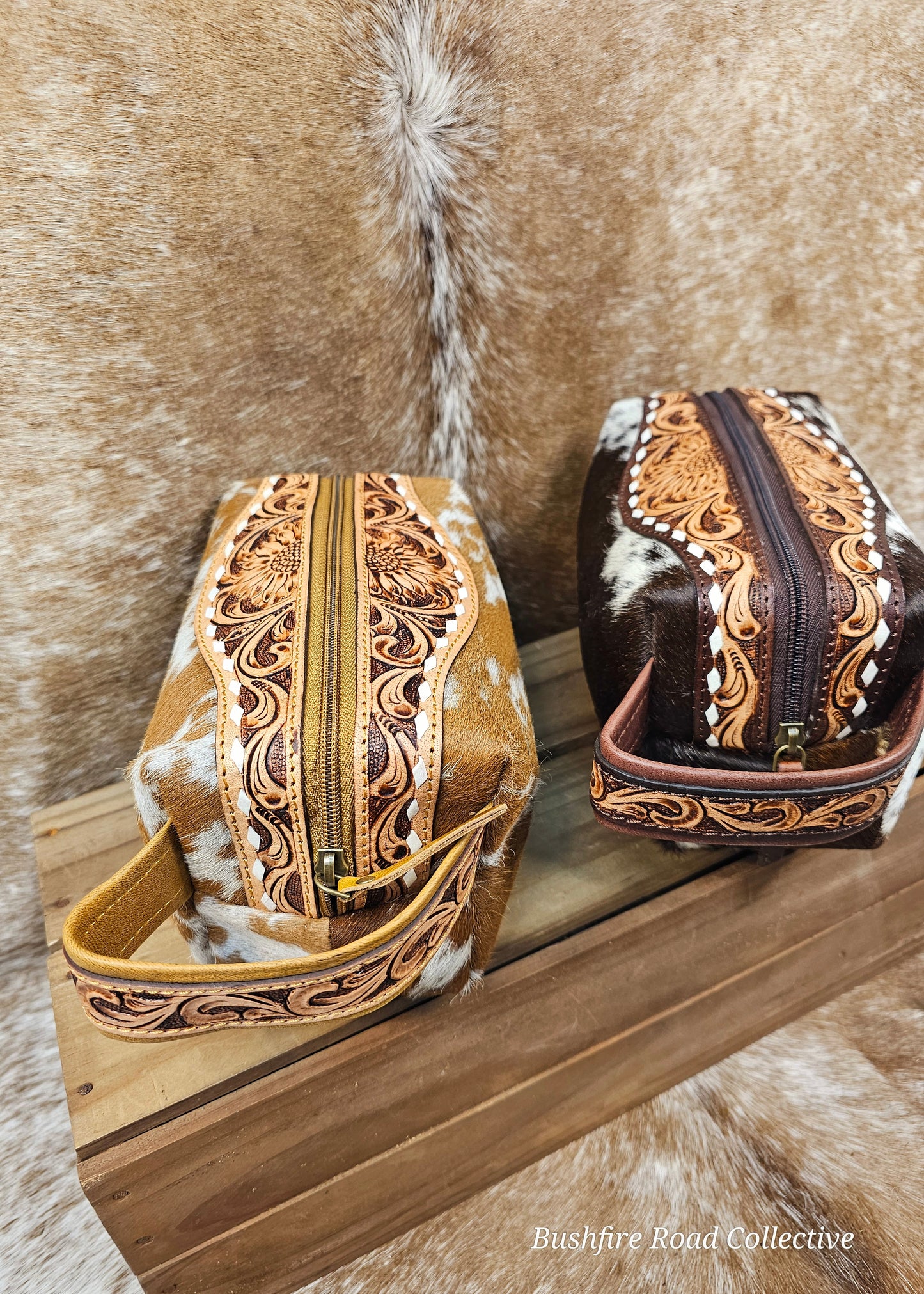Cowboy Hide Travel Bag