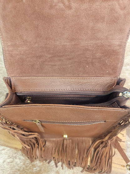 California Cactus Fringed Bag