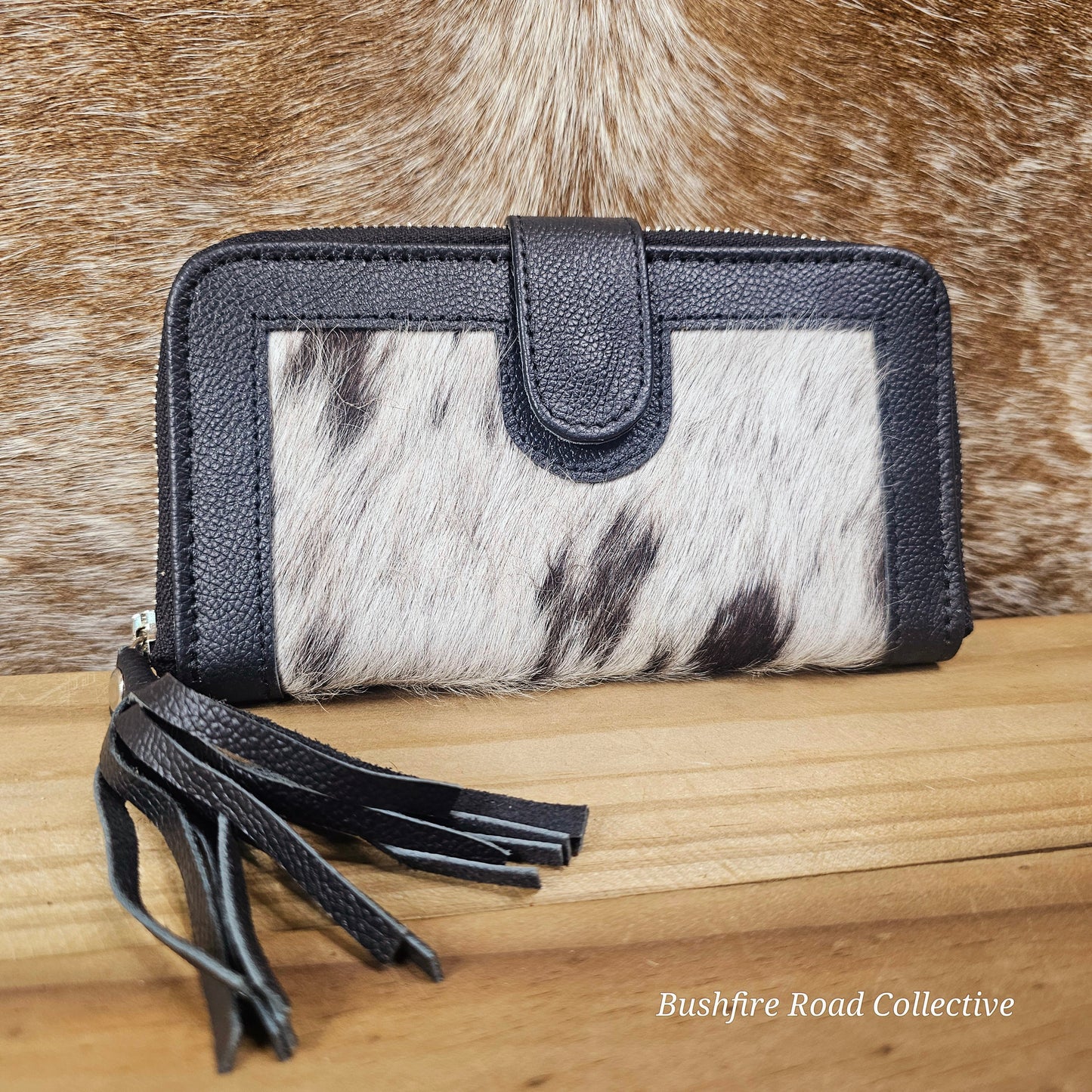 Mini Hide Wallet size 18cm x 10cm no mirror