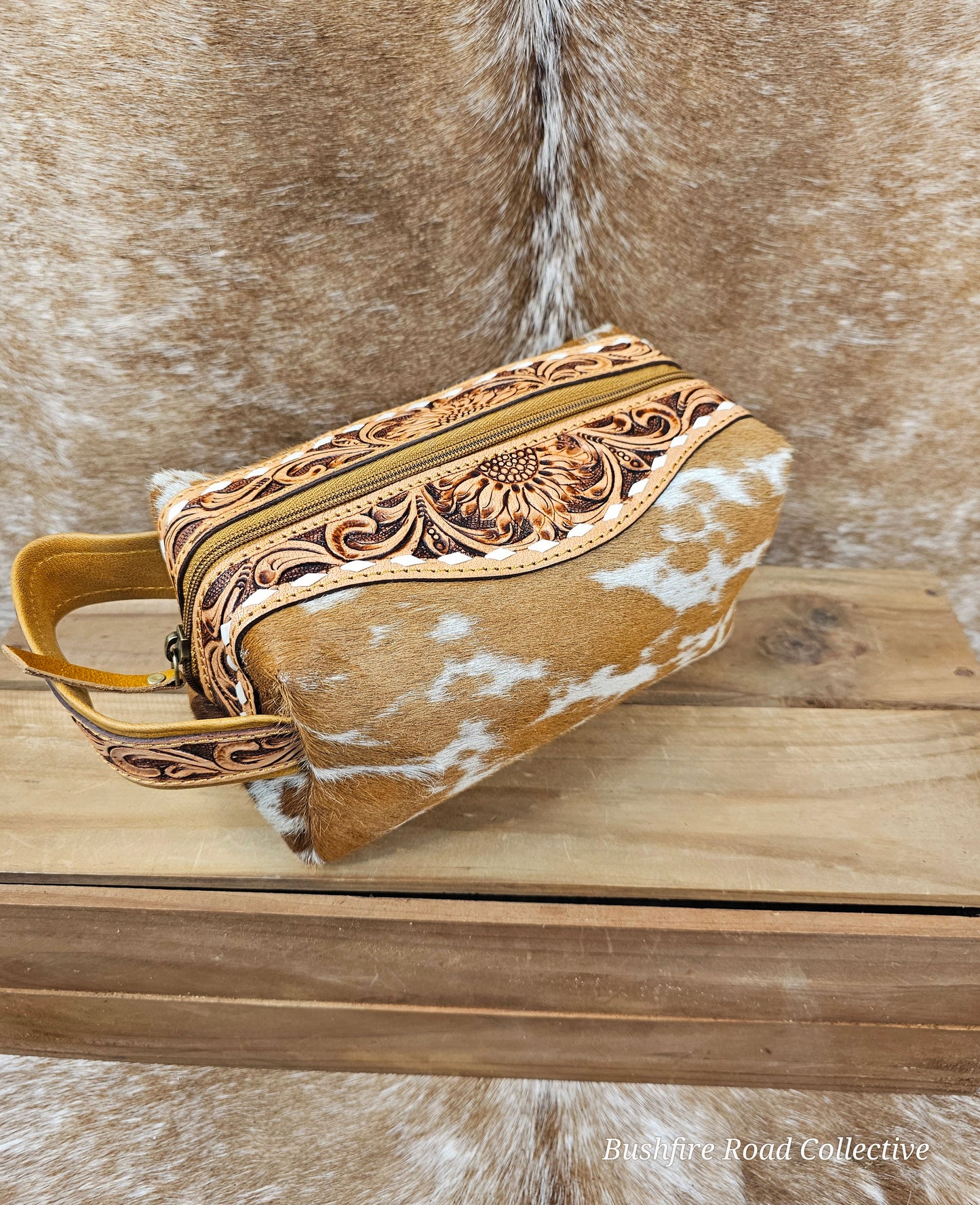 Cowboy Hide Travel Bag