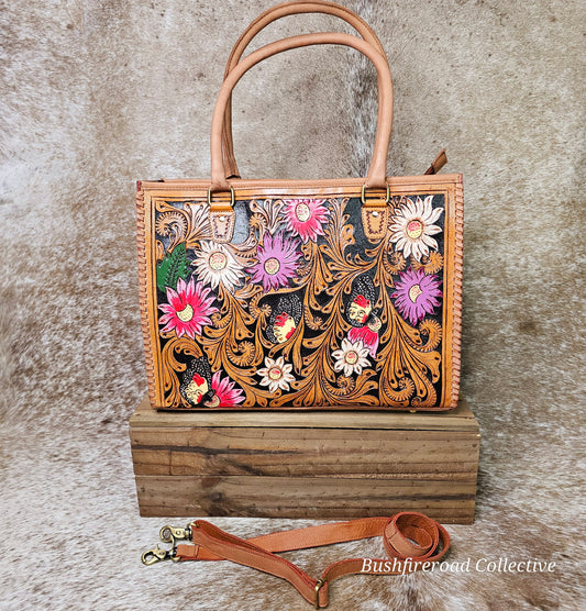 Pretty Peonies                        Large Tote/Lap Top Bad