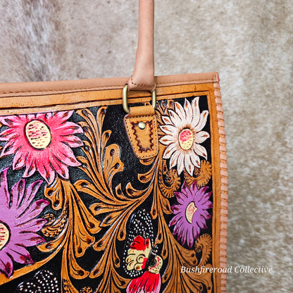 Pretty Peonies                        Large Tote/Lap Top Bad
