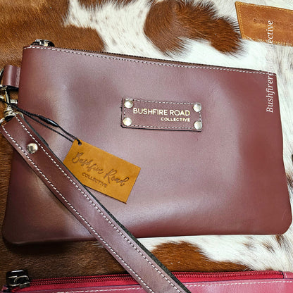 Clancy Clutch LEATHER