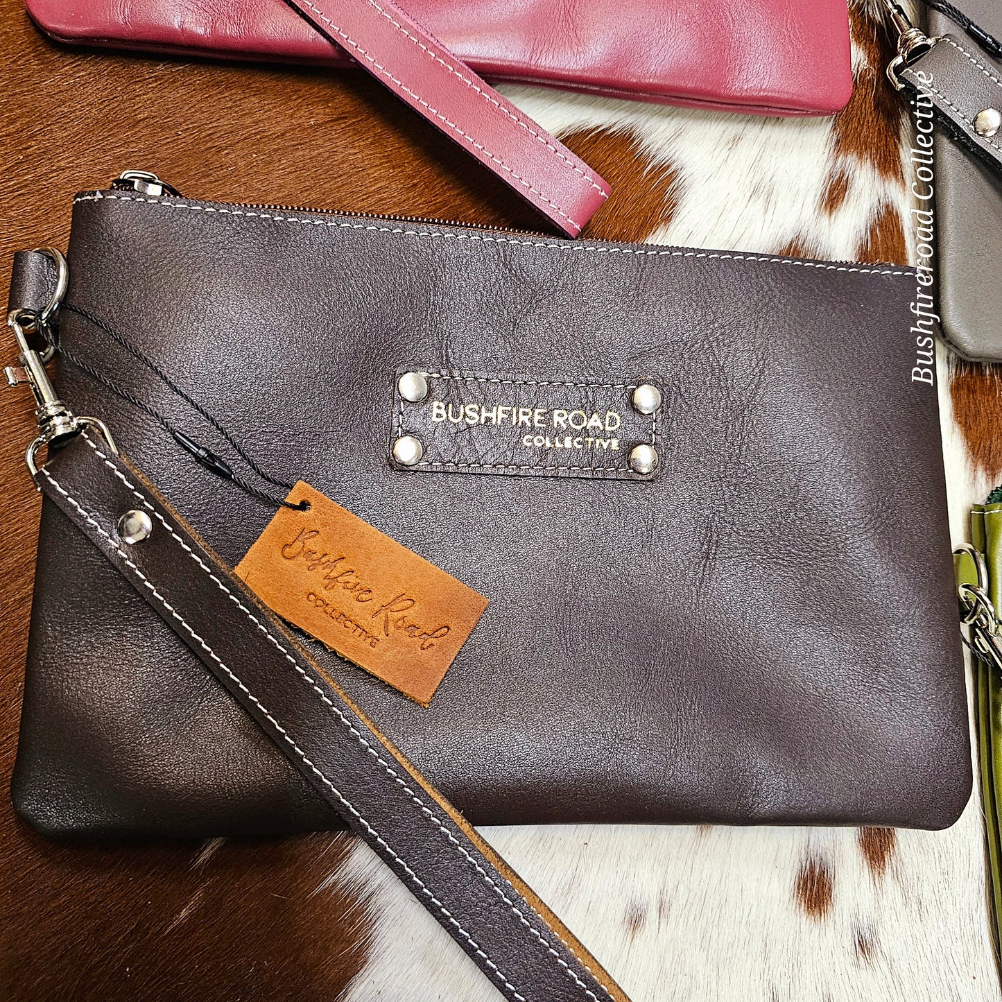 Clancy Clutch LEATHER