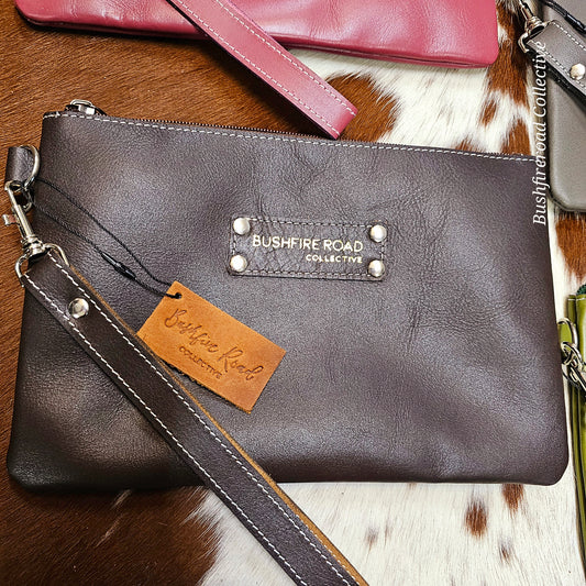 Clancy Clutch LEATHER
