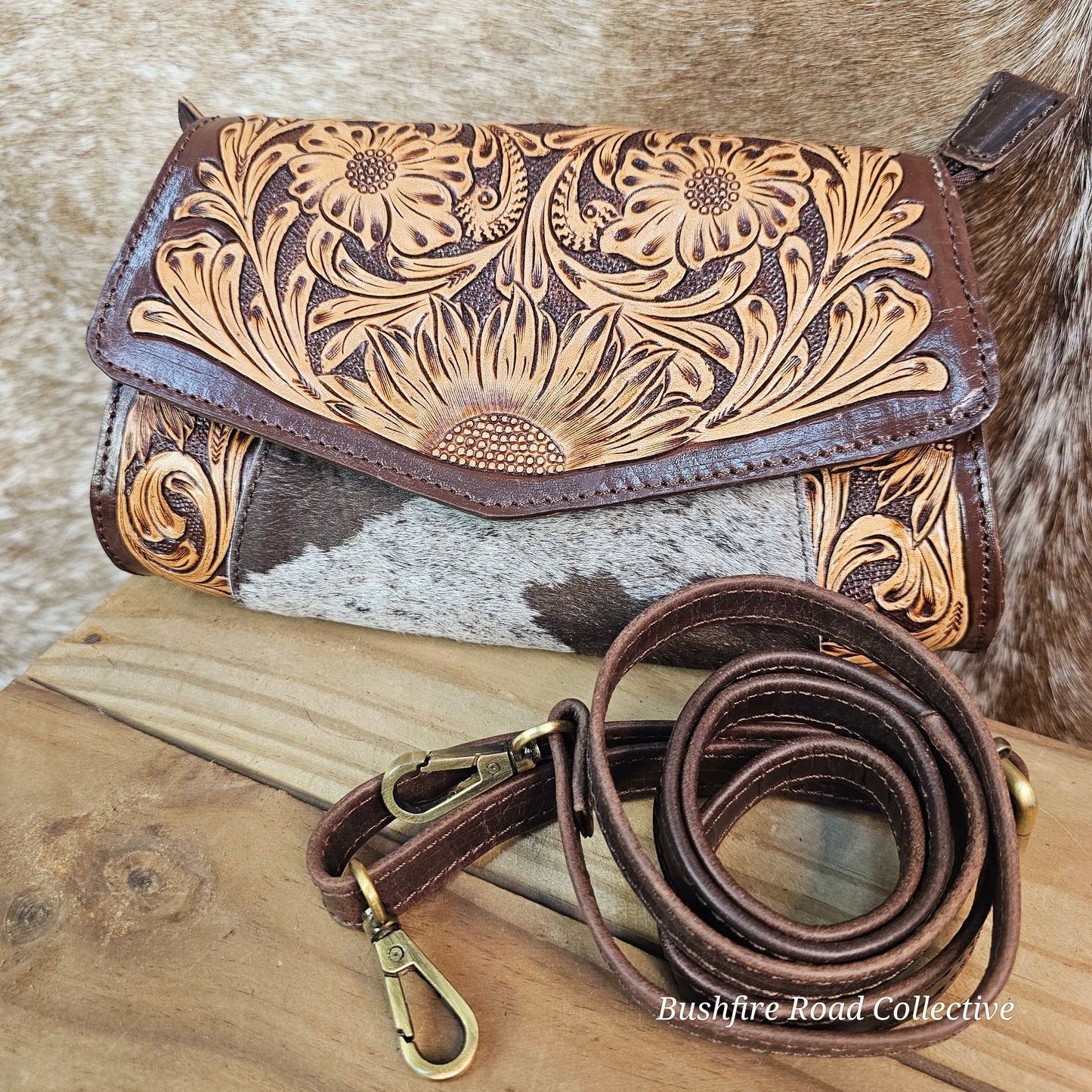 The Sundance Sunflower Clutch