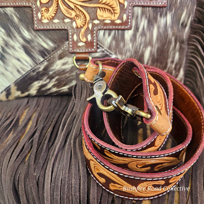 Sundance Cowhide Crossbody