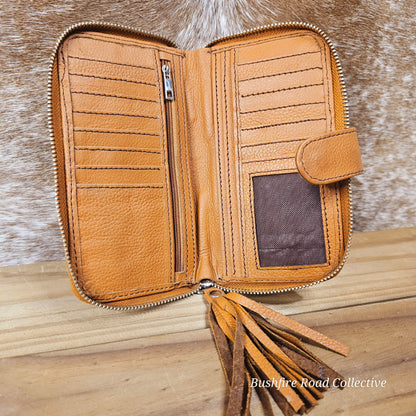 Mini Hide Wallet size 18cm x 10cm no mirror