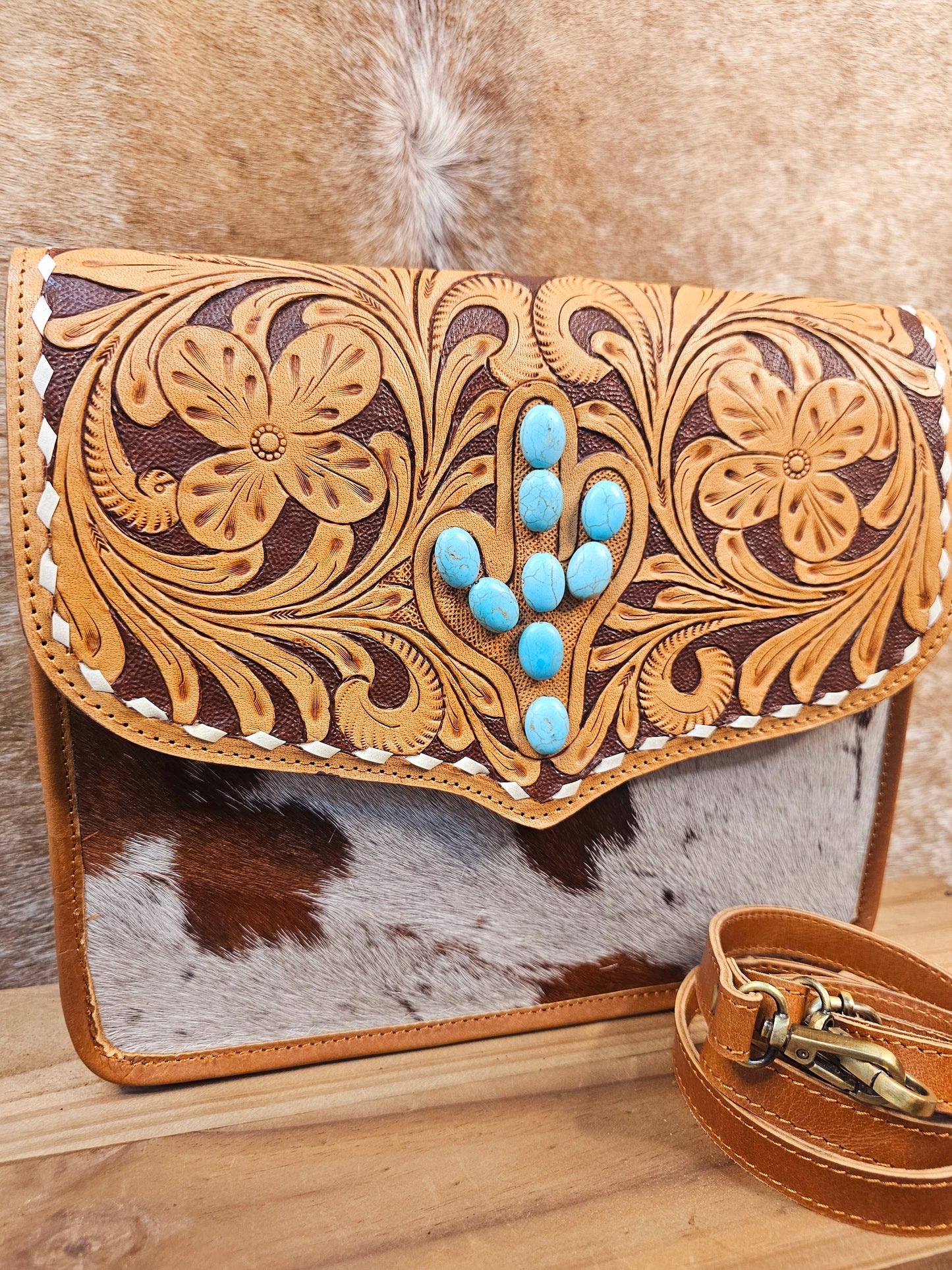 The Cactus Bloom Crossbody