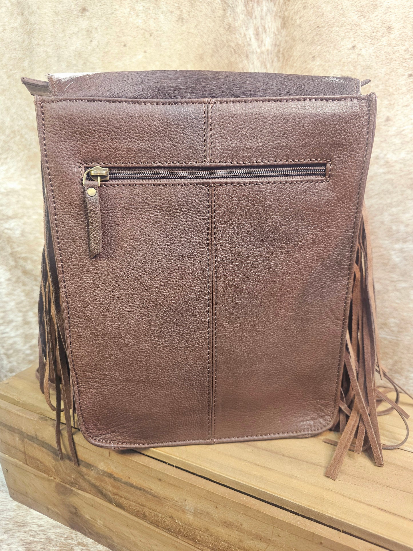 California Cactus Fringed Bag