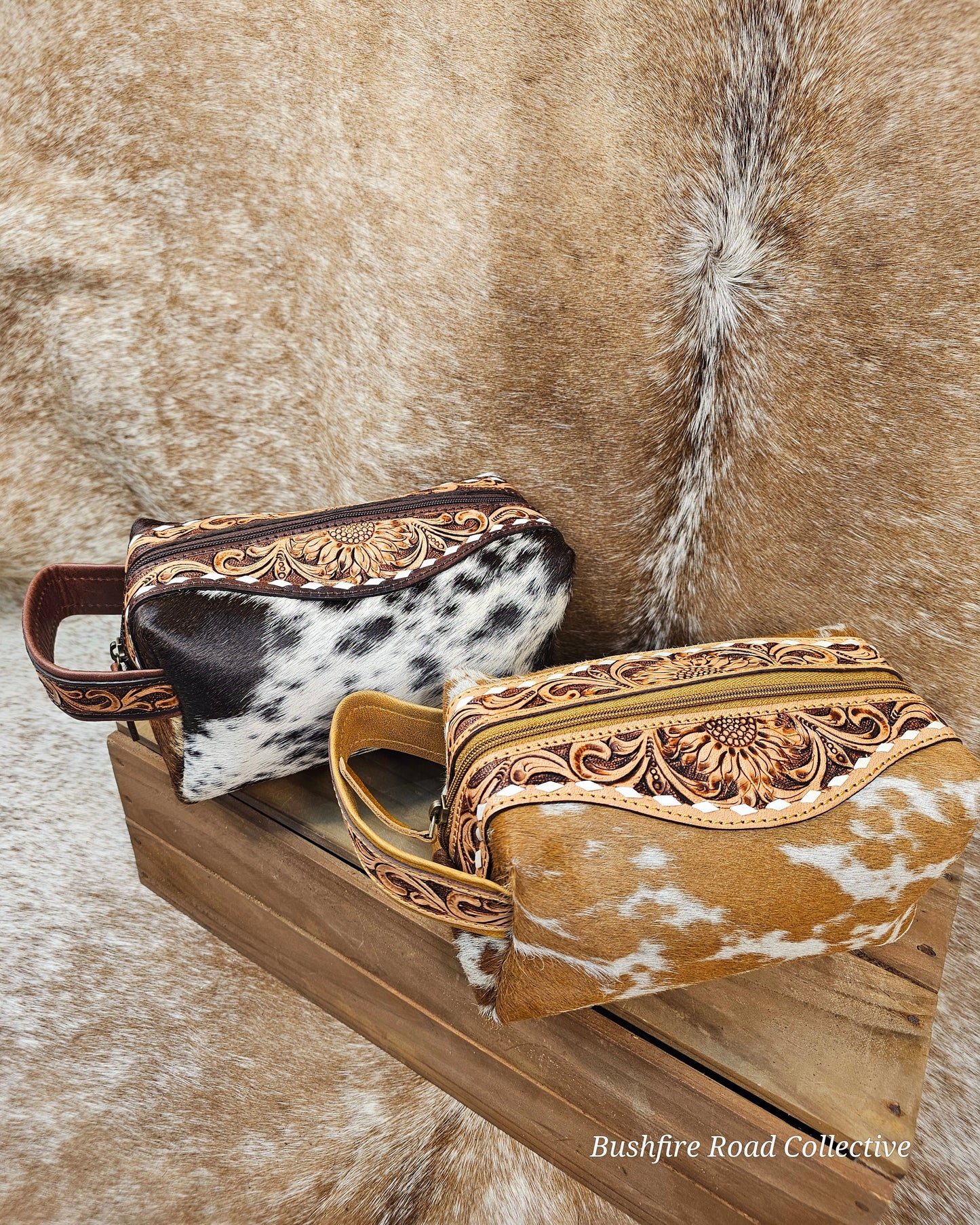 Cowboy Hide Travel Bag