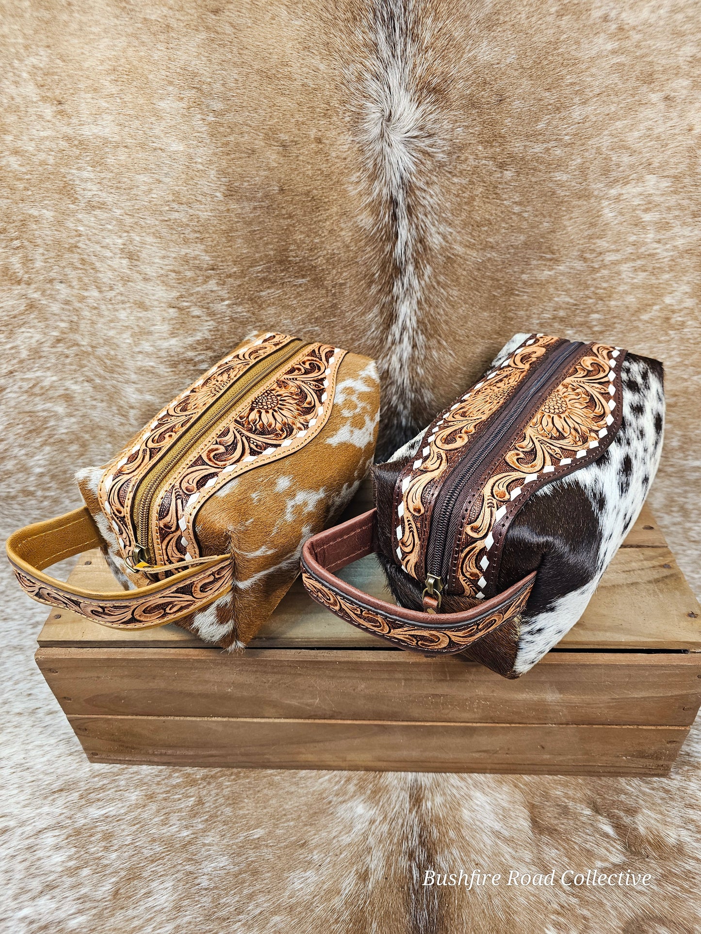 Cowboy Hide Travel Bag