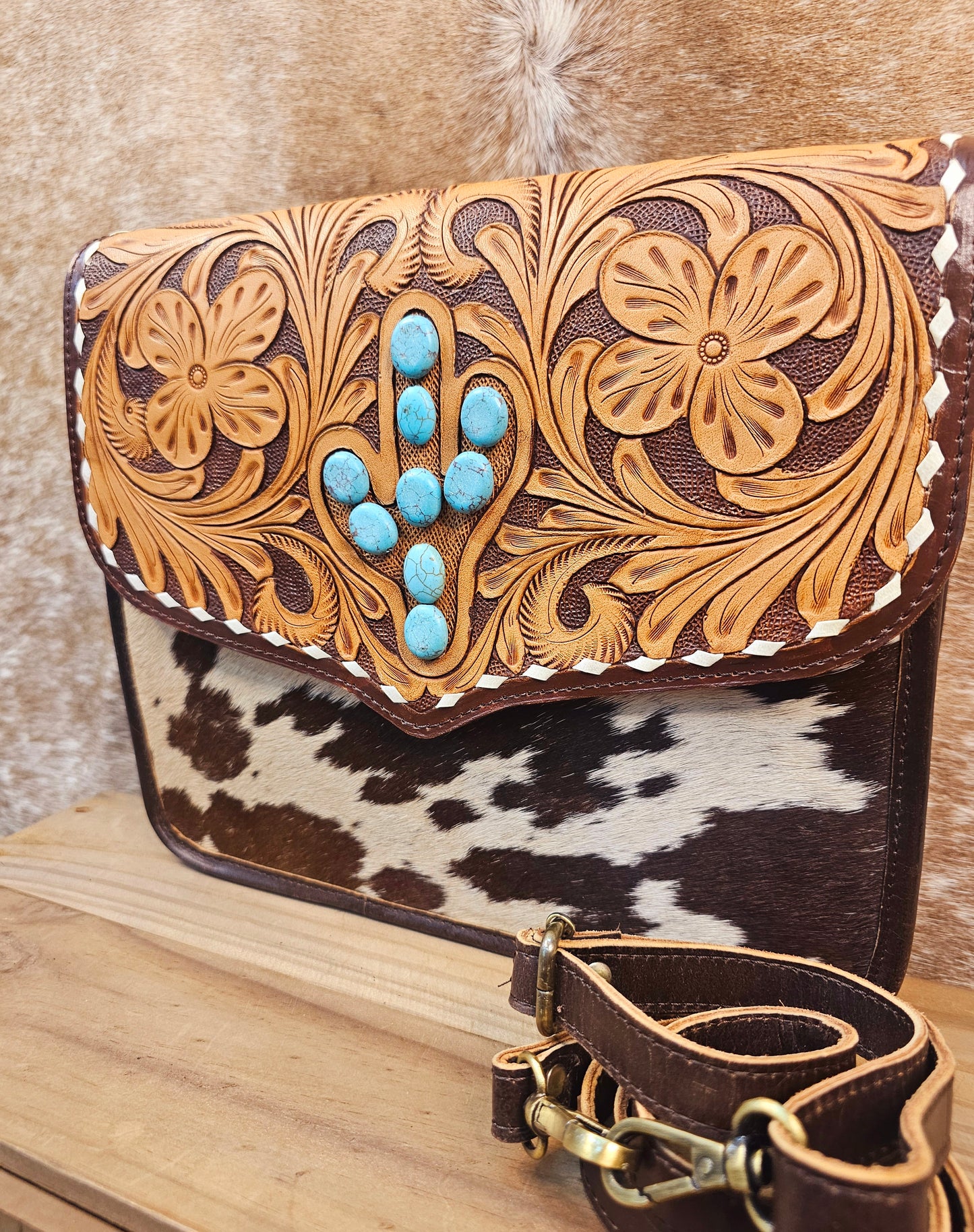 The Cactus Bloom Crossbody