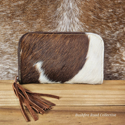 Mirrored Hide Wallet 20cm x 12cm